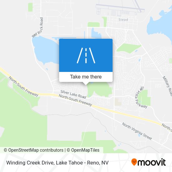 Mapa de Winding Creek Drive