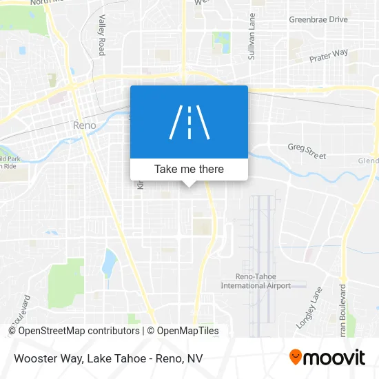 Wooster Way map