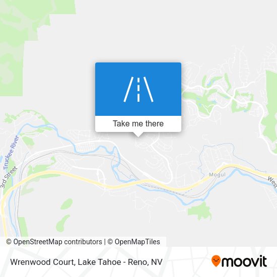 Wrenwood Court map