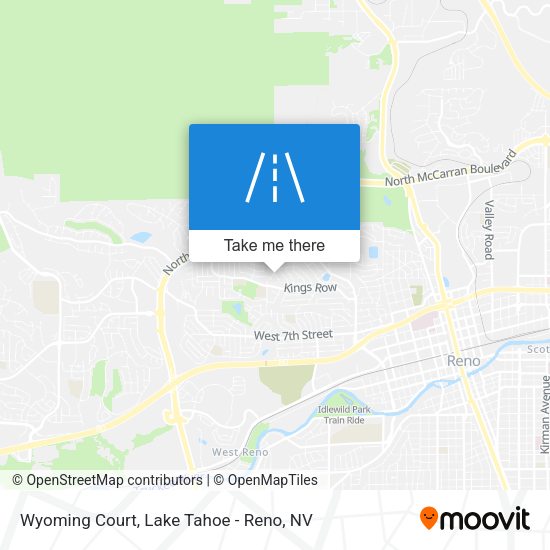 Wyoming Court map