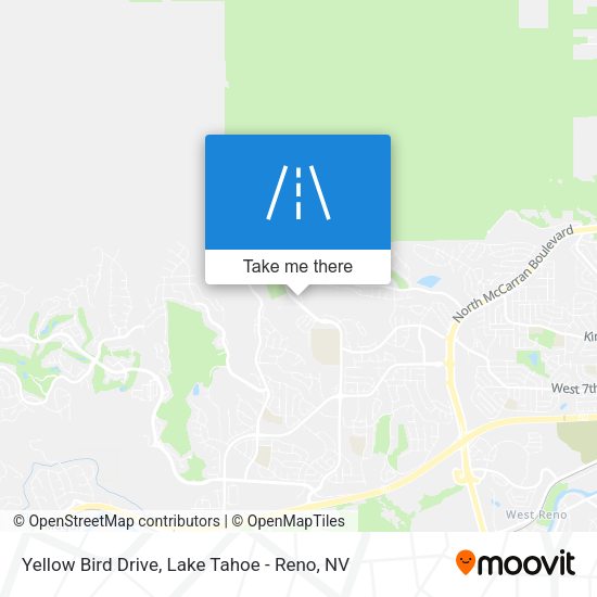 Yellow Bird Drive map
