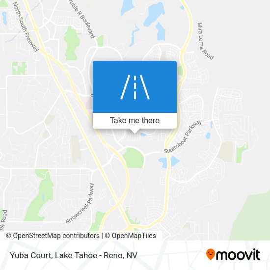 Mapa de Yuba Court