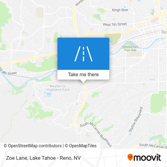 Mapa de Zoe Lane