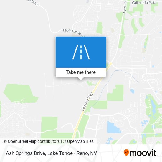 Ash Springs Drive map