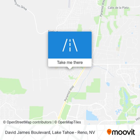David James Boulevard map