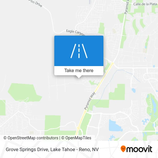 Grove Springs Drive map