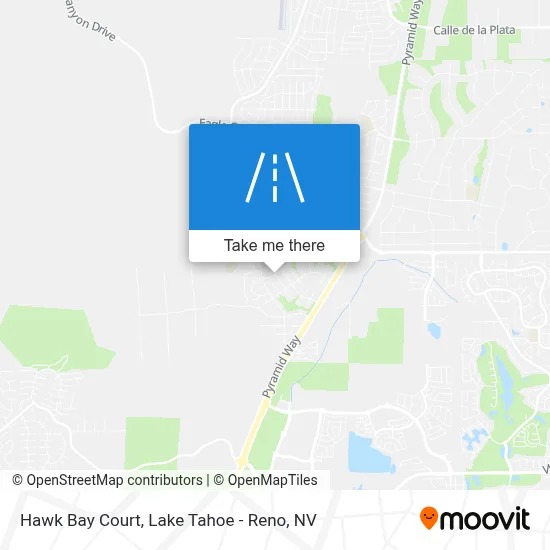 Hawk Bay Court map
