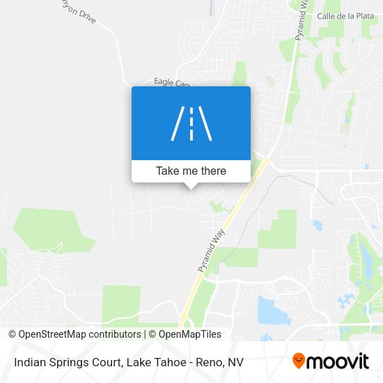 Indian Springs Court map