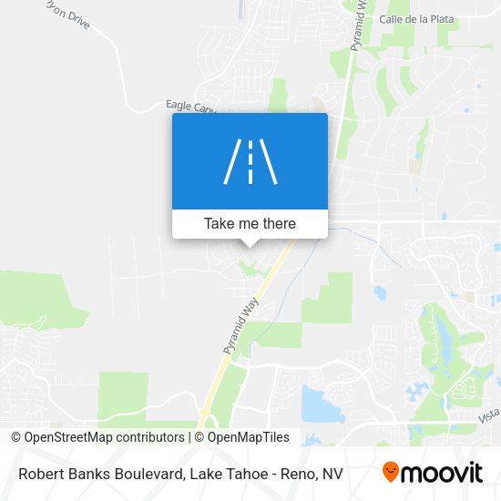 Robert Banks Boulevard map
