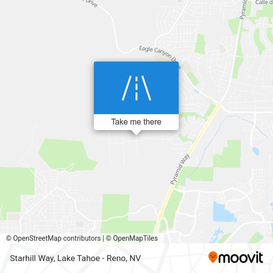 Starhill Way map