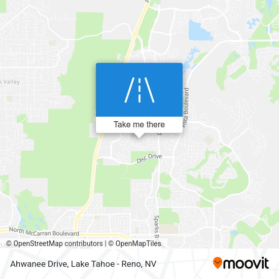Ahwanee Drive map