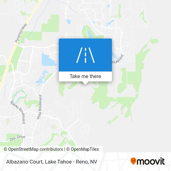 Albazano Court map