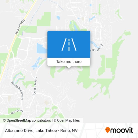 Albazano Drive map