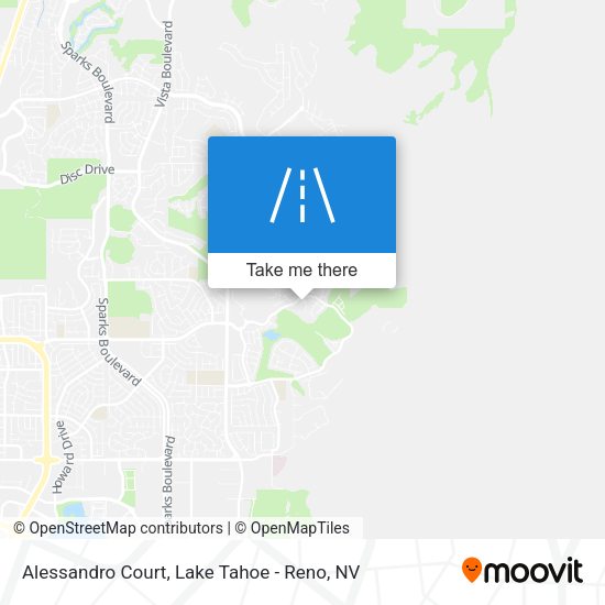 Alessandro Court map