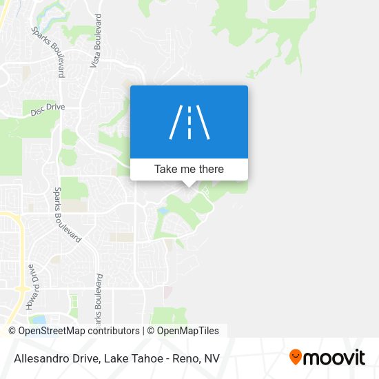 Mapa de Allesandro Drive