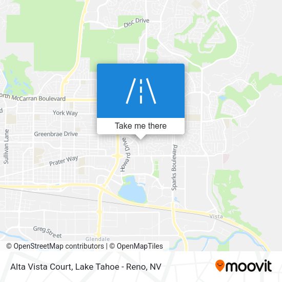 Alta Vista Court map