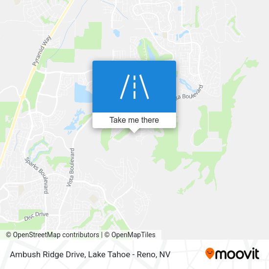 Ambush Ridge Drive map