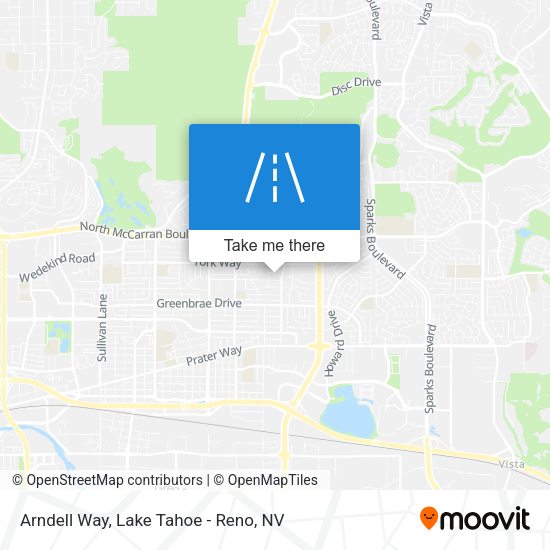 Arndell Way map