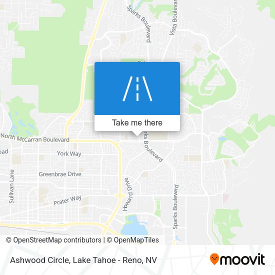 Ashwood Circle map
