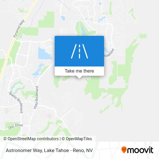 Mapa de Astronomer Way