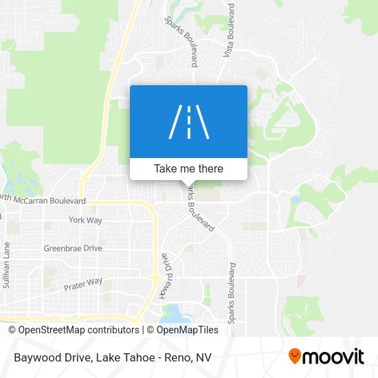Baywood Drive map