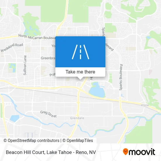 Beacon Hill Court map