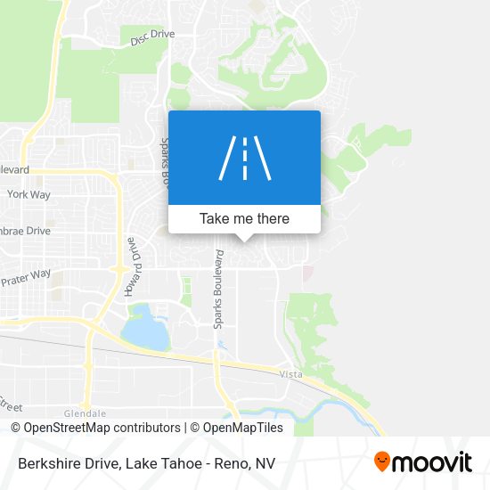 Berkshire Drive map