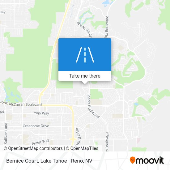 Mapa de Bernice Court