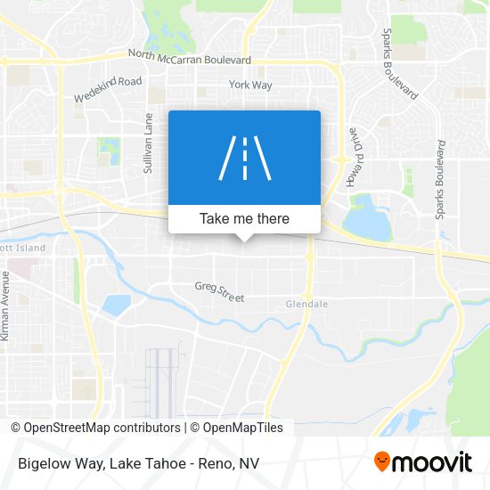Bigelow Way map