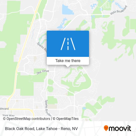 Mapa de Black Oak Road