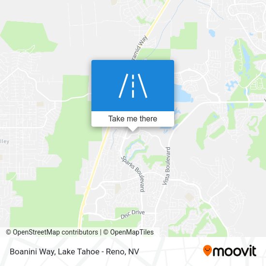 Mapa de Boanini Way
