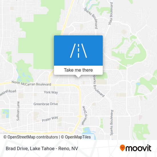 Mapa de Brad Drive