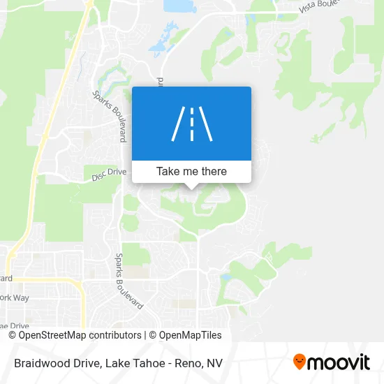 Braidwood Drive map