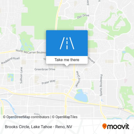 Brooks Circle map