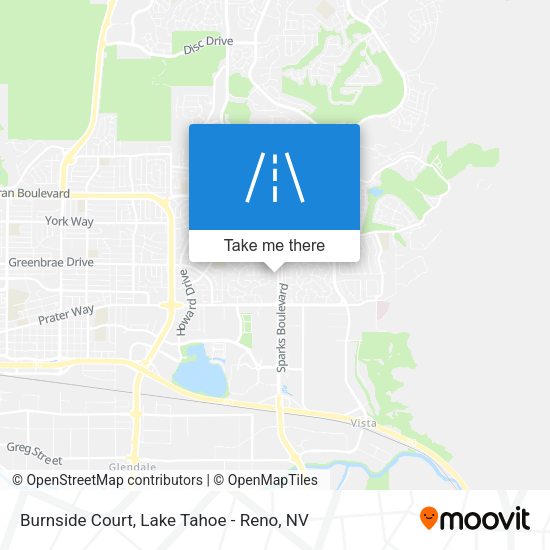 Burnside Court map