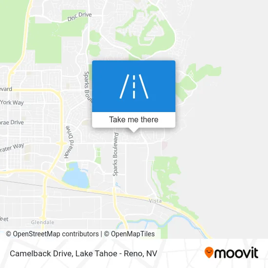 Camelback Drive map