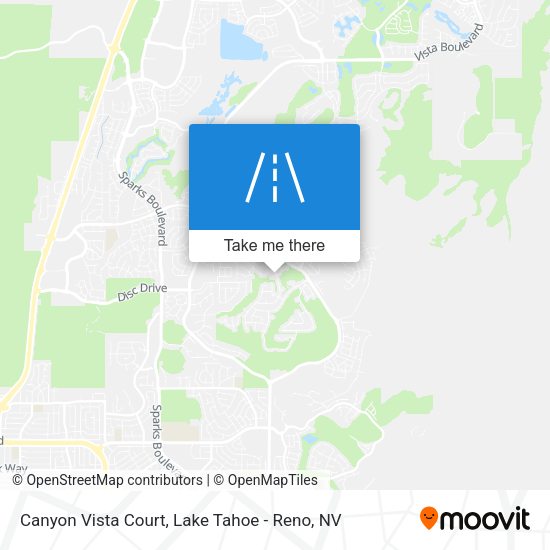Canyon Vista Court map