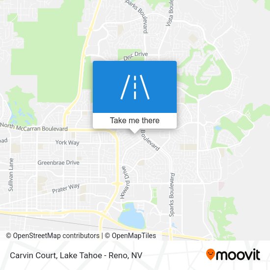 Carvin Court map