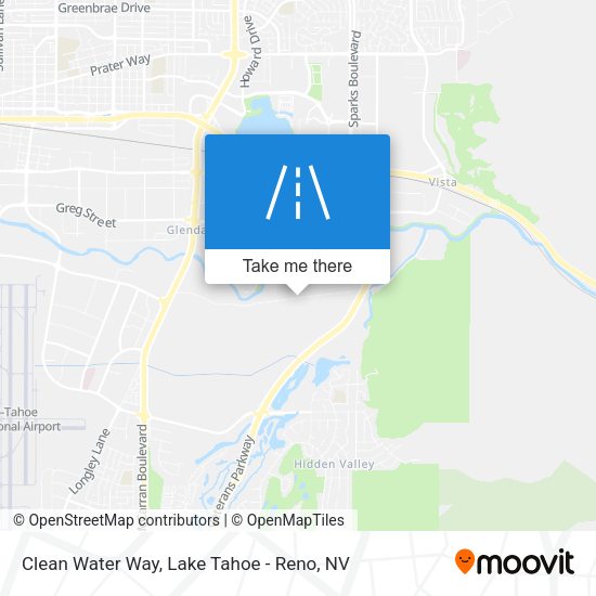 Clean Water Way map