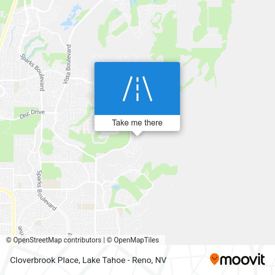 Cloverbrook Place map