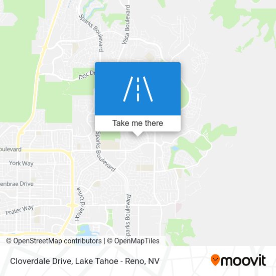 Cloverdale Drive map