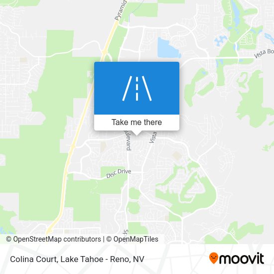 Colina Court map