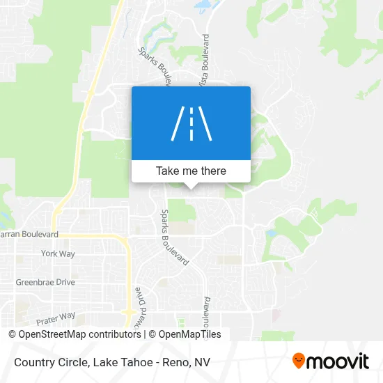 Country Circle map