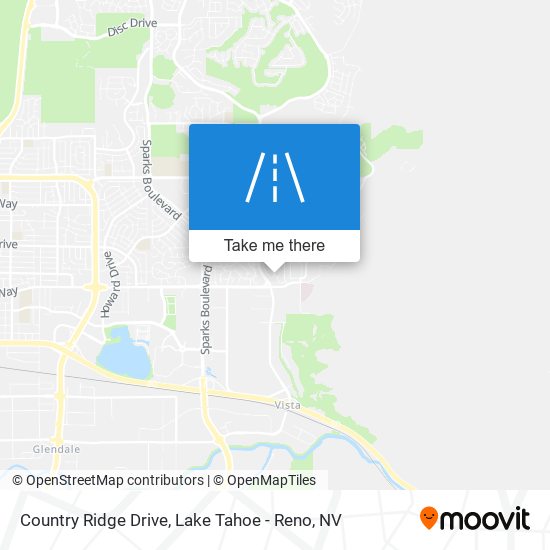 Mapa de Country Ridge Drive