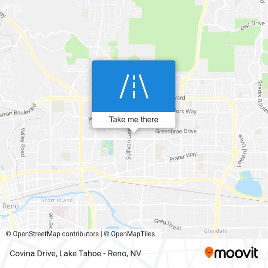 Mapa de Covina Drive
