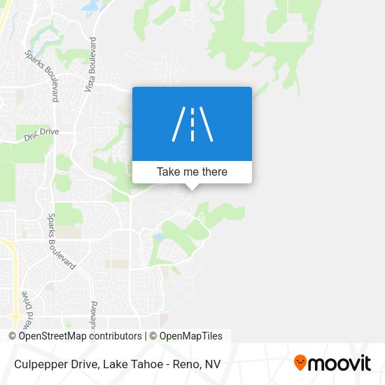 Culpepper Drive map
