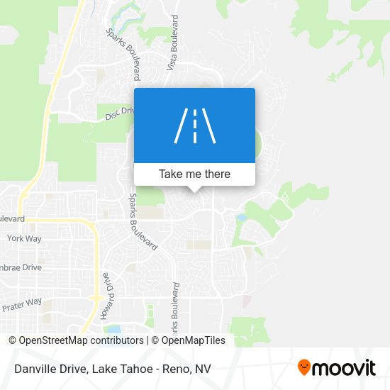 Mapa de Danville Drive