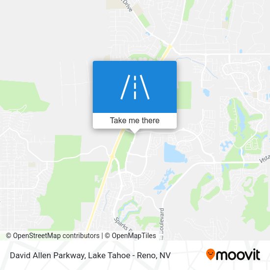 Mapa de David Allen Parkway