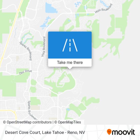 Desert Cove Court map