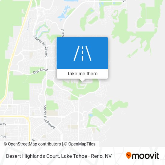Mapa de Desert Highlands Court